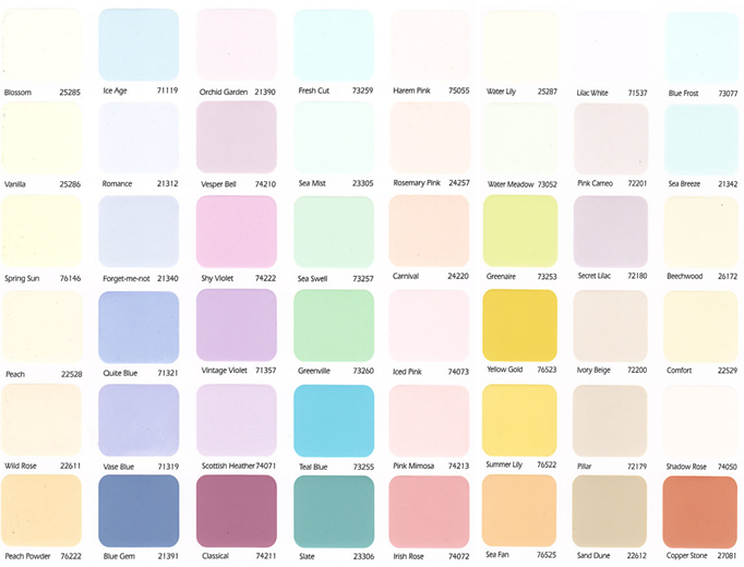 Bảng màu sơn Maxilite Bảng màu sơn Maxilite